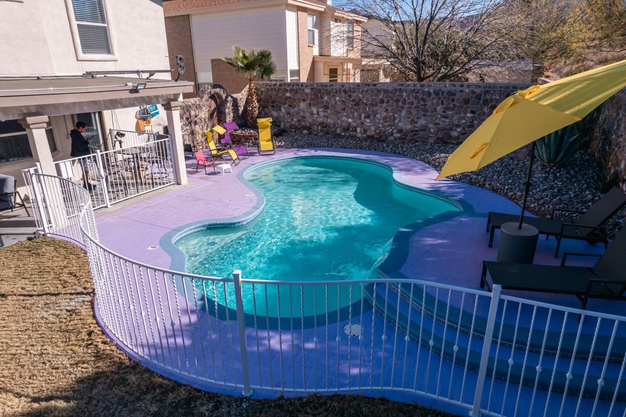 Вилла Franklin Luxe Oasis Эль-Пасо Экстерьер фото